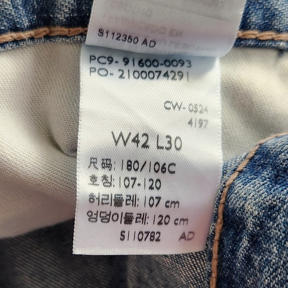 Levi Strauss Signature Men’s Carpenter Pants – Size 42x30 – Boot Cut hammer NWT - Picture 16 of 16